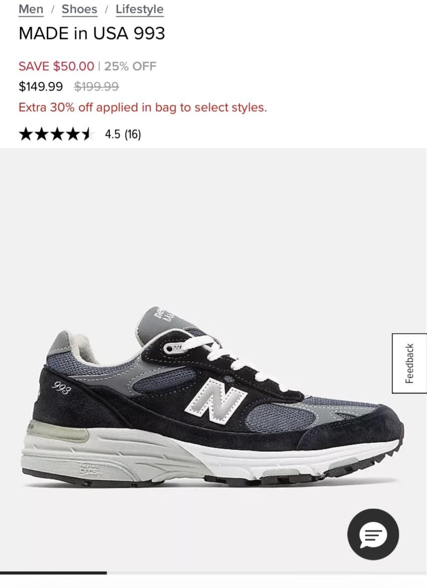 New Balance 993