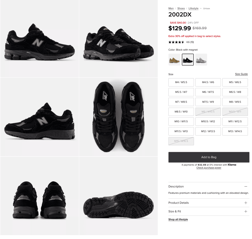 뉴발란스 2002DX·Made in USA 997