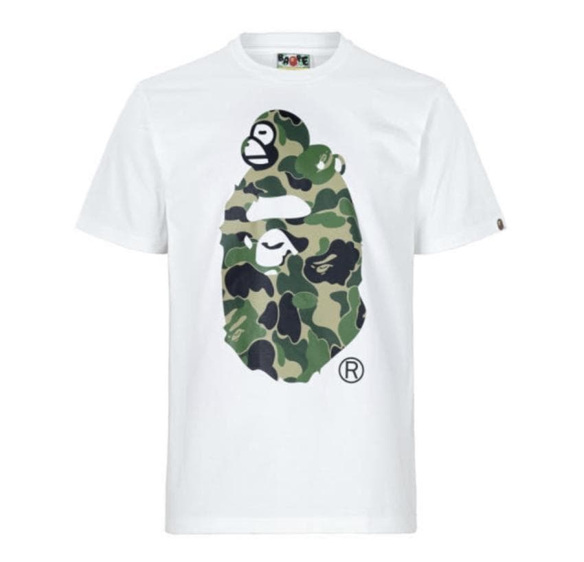 BAPE 카모 마일로 티 (블랙)