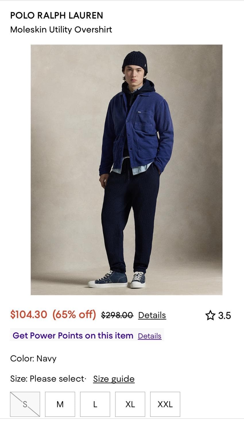 Polo Ralph Lauren 오버셔츠