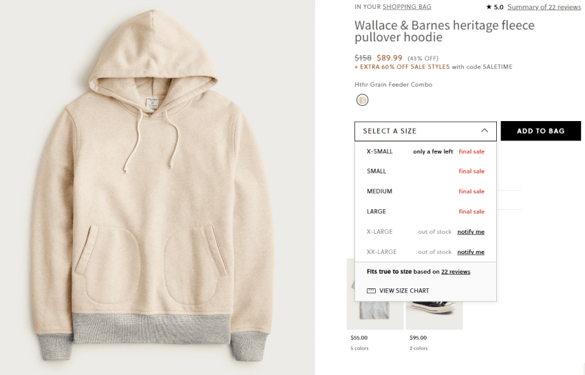 J.Crew Wallace & Barnes 헤리티지