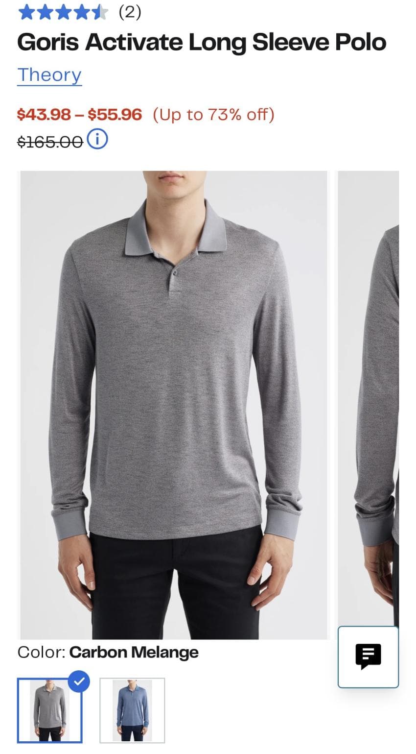 Theory Goris Long Sleeve