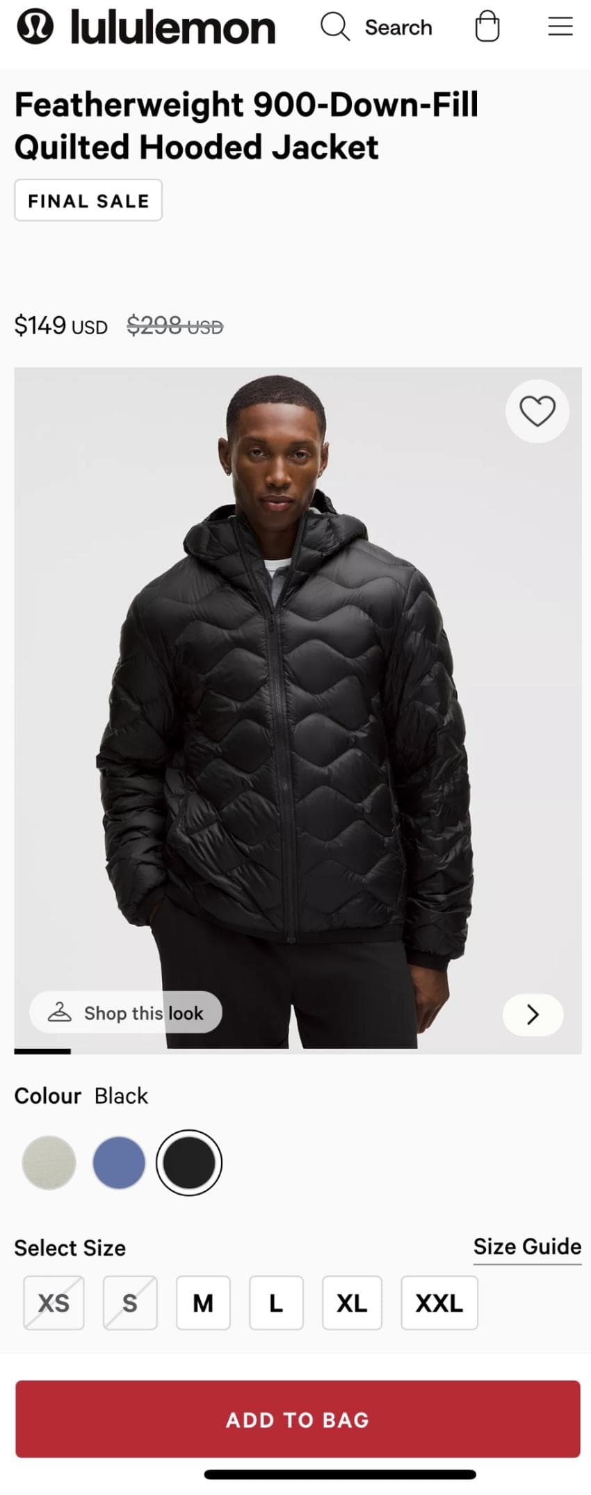 lululemon 900 Fill Down