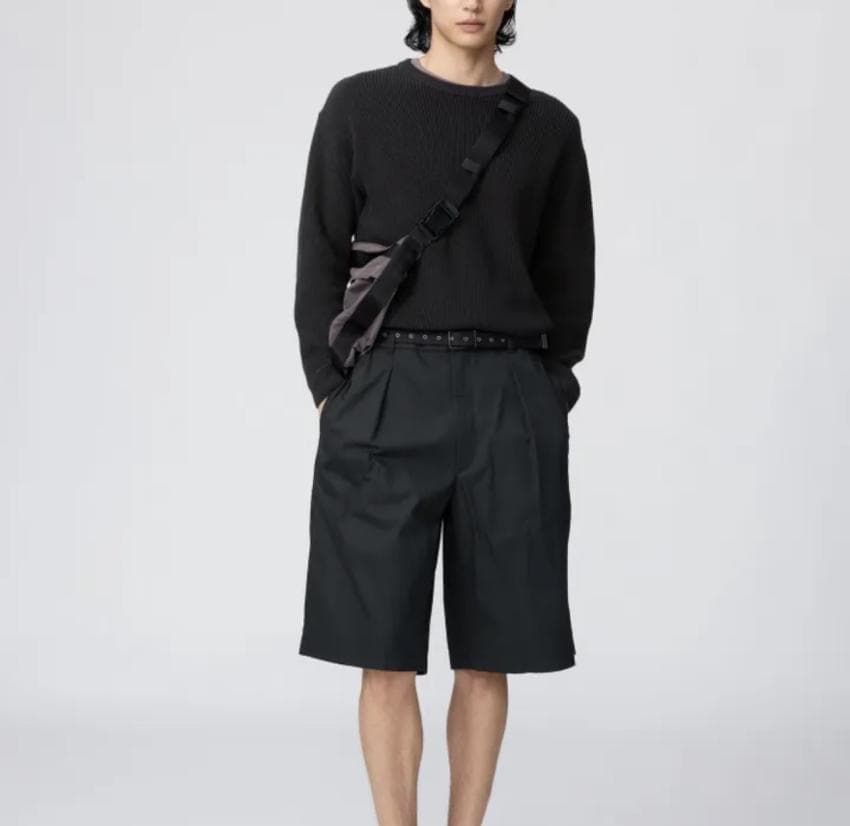 UNIQLO U Tuck Wide Shorts