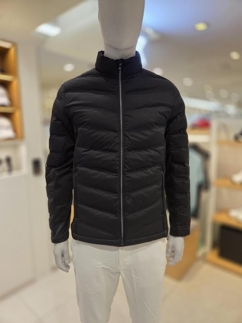 26FW 남성 컬러블럭 퀼팅 패딩점퍼