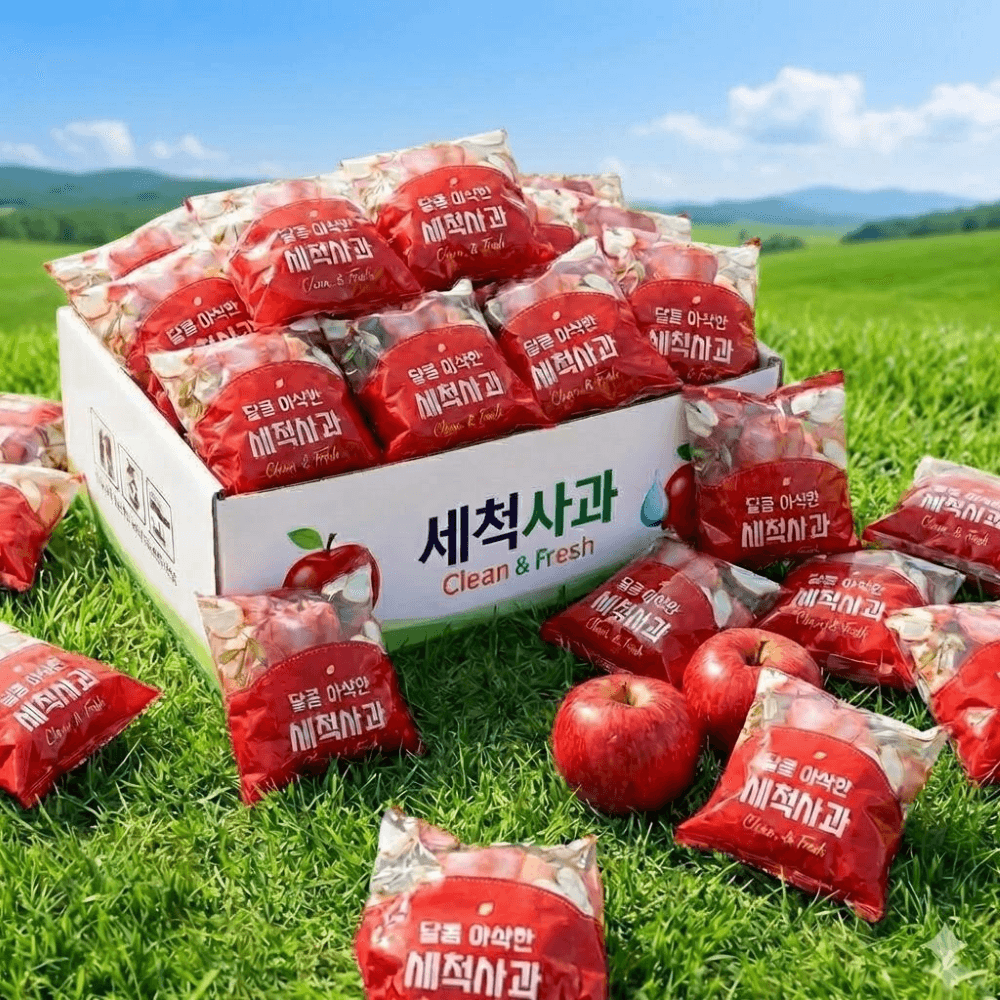 Washed Honey Apples 5kg, 1 Box