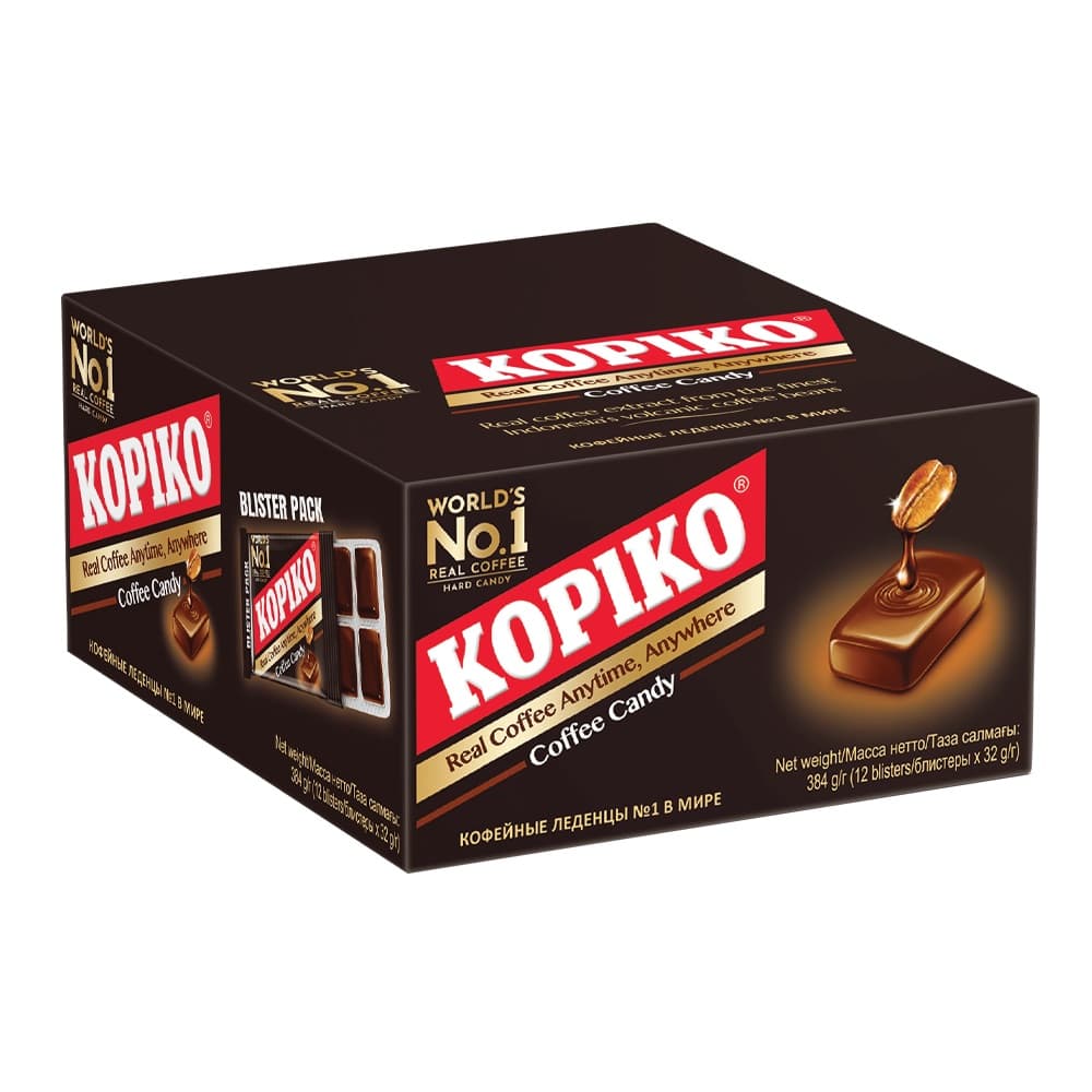 Kopiko 커피맛 캔디 블리스터 팩 12개입