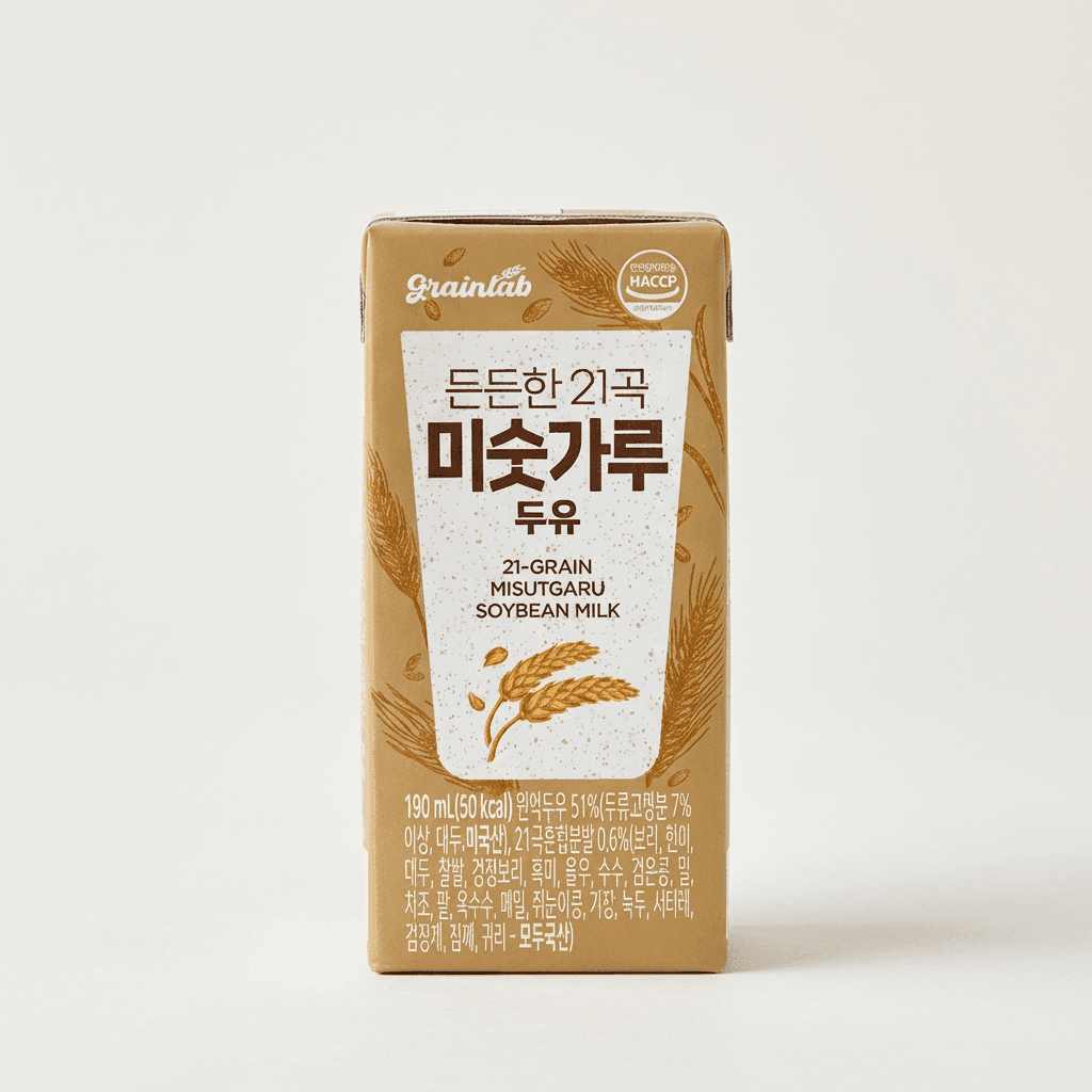 그레인랩 21곡 미숫가루 두유 40팩