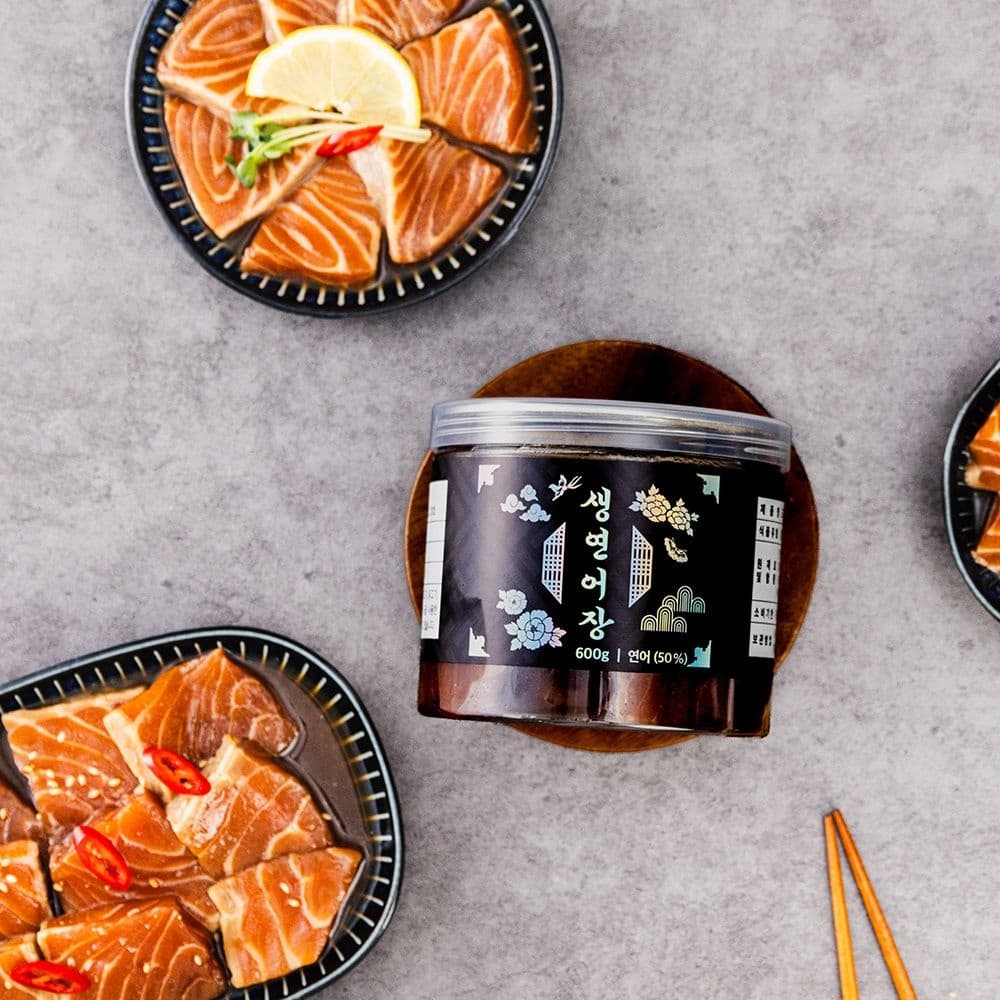 Fresh Marinated Salmon 600g