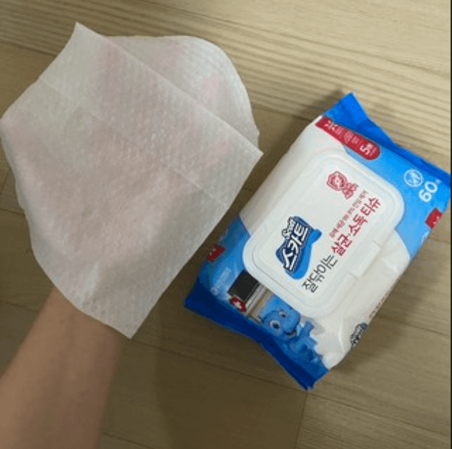 스카트 다목적물티슈 60매