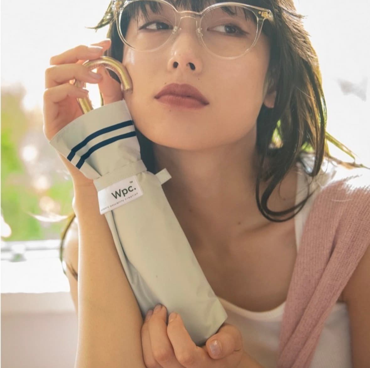 WPC 세일러 미니 암막 양산