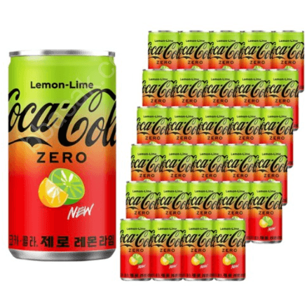 코카콜라 제로 레몬라임 30캔