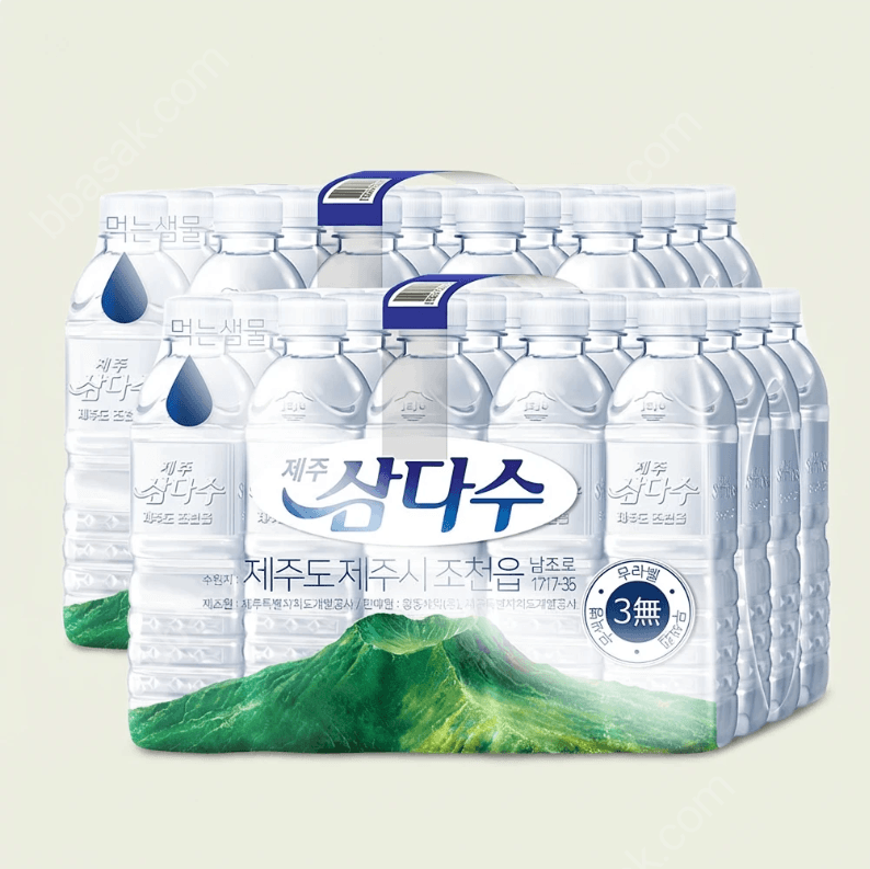 제주 삼다수 500ml 40개