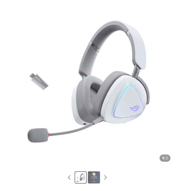 ASUS ROG DELTA II 무선 헤드셋