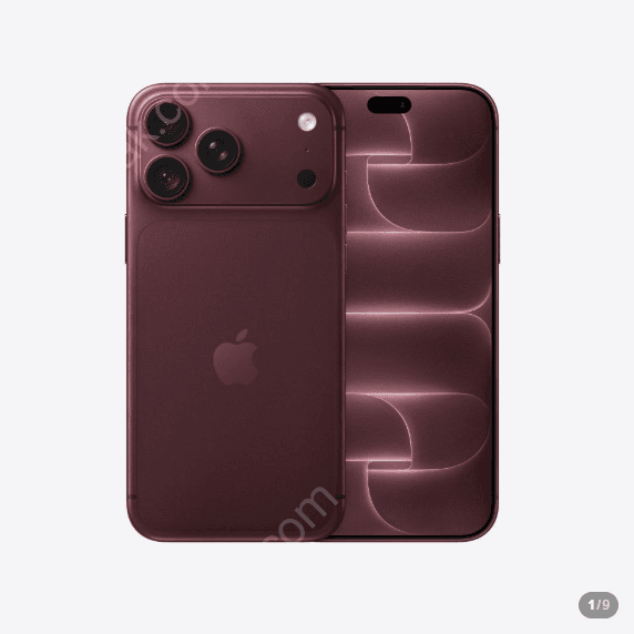 아이폰 18 프로 맥스 512GB 버건디