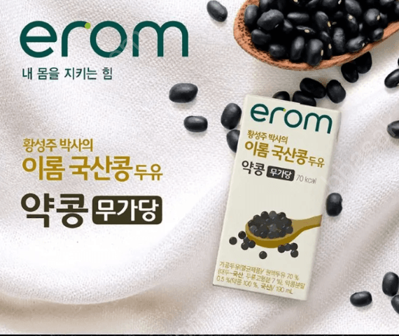 이롬 약콩 무가당 두유 190ml 16개