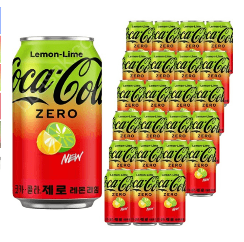 Coca-Cola Zero Lemon-Lime 350ml 24 Pack