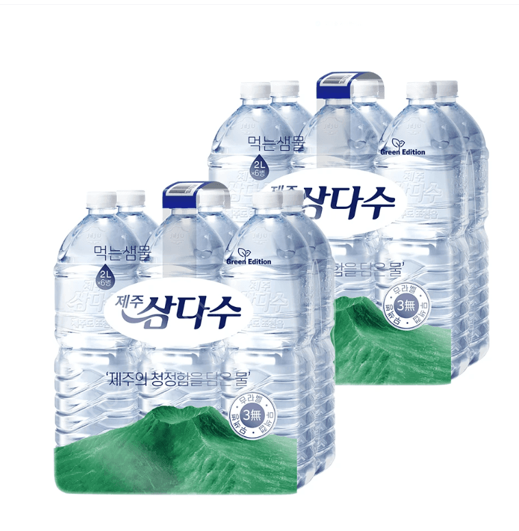 제주 삼다수 2L 18개
