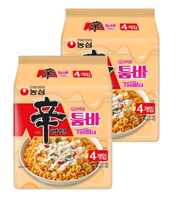 신라면 툼바 137g 8개