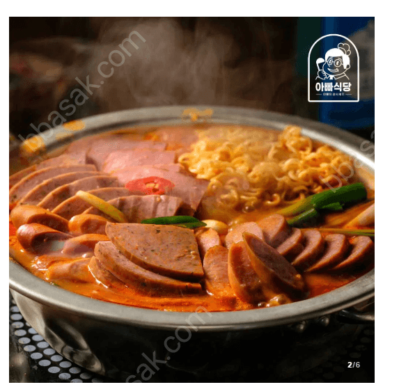 5가지 햄듬뿍 부대찌개 600g