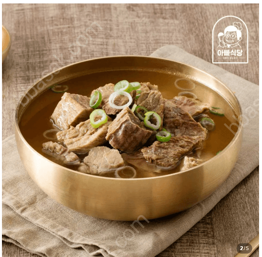 Boneless Short Rib Soup 600g 1 Pack