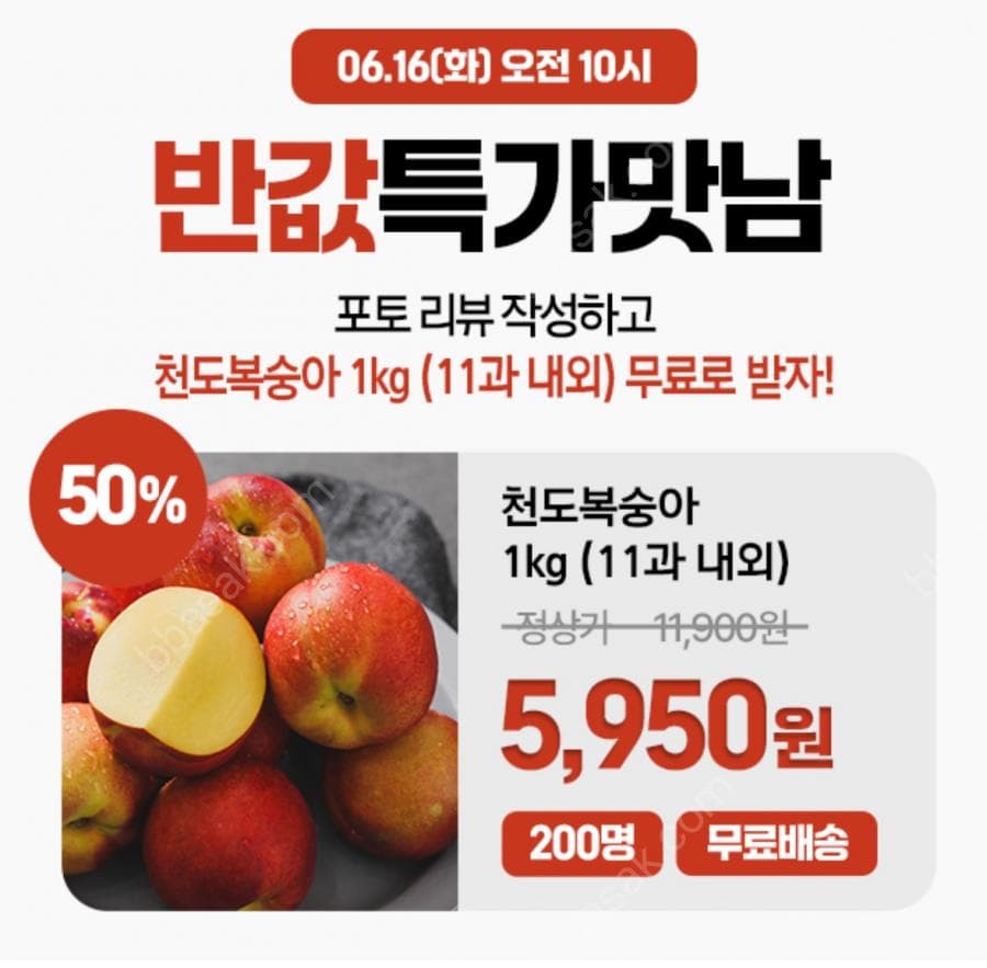 천도복숭아 1kg