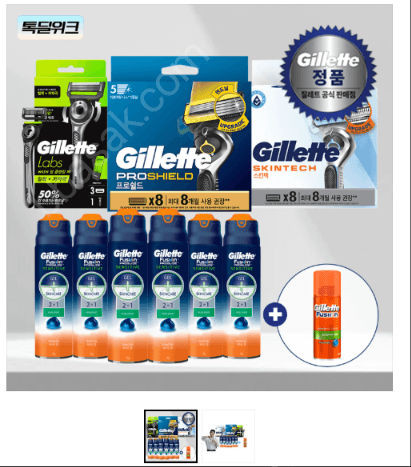 Gillette ProGlide Sensitive Gel 6-Pack