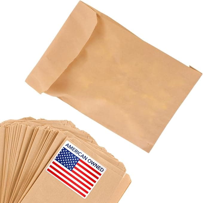 Paper Sandwich Bags 200장