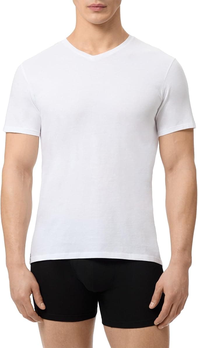 Lacoste V넥 언더티 3-Pack