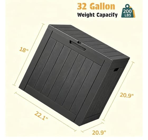 33 Gallon Outdoor Storage