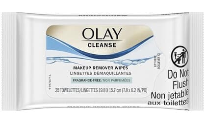 Olay 메이크업 리무버 와입 25장