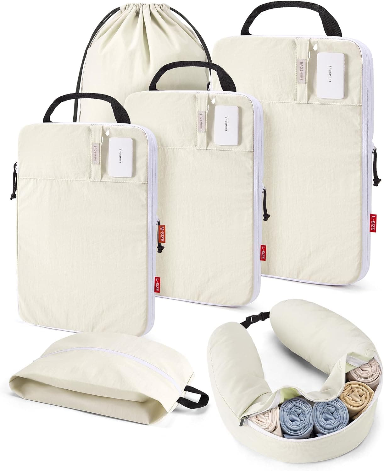 BAGSMART 압축 패킹 큐브 6pc