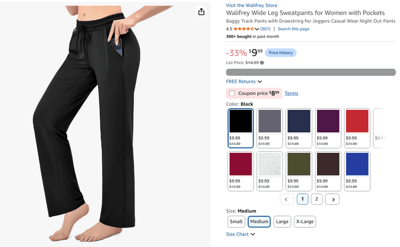 Women Wide Leg Sweatpants