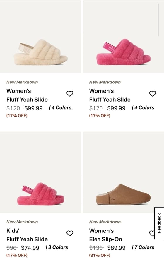 UGG Tasman Deconstructed $80.99