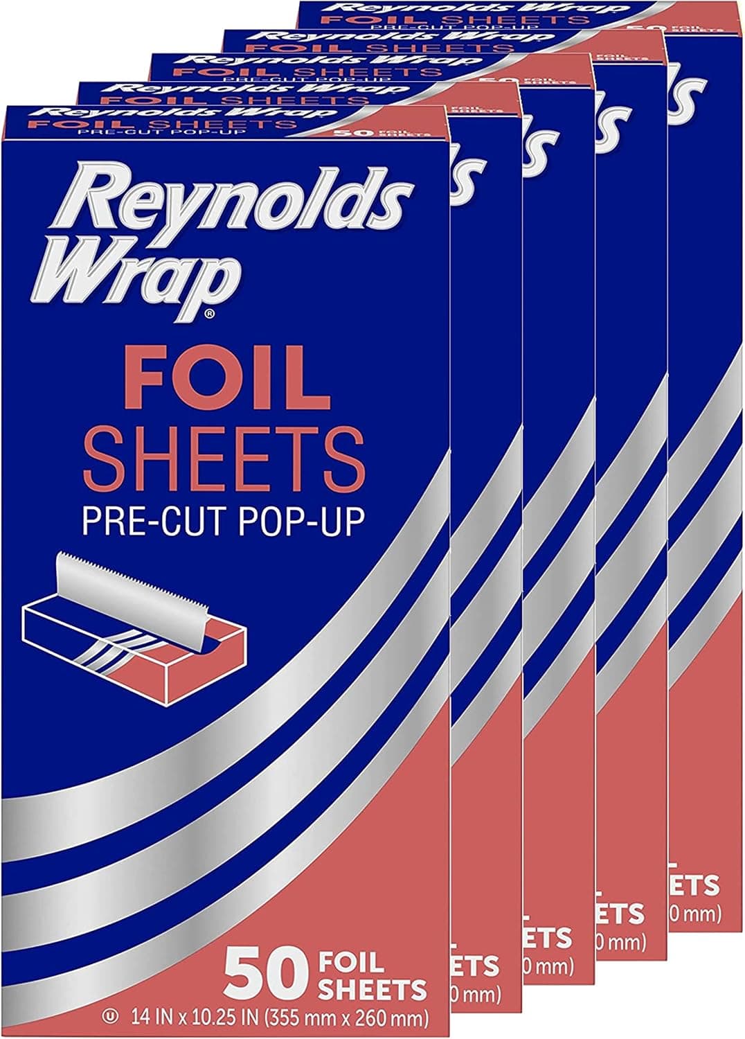 Reynolds 알루미늄 호일 50매입 5팩