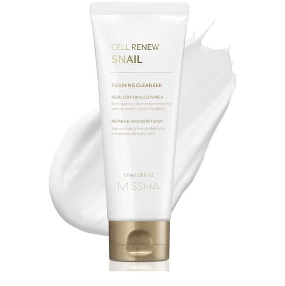 MISSHA Cell Renew Snail 클렌징폼