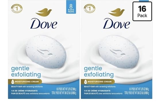 Dove 버티 비바 솝 젠틀리 엑스폴리에이팅 16팩