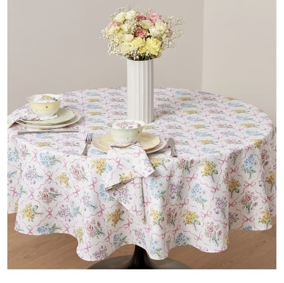 Lenox Bouquet Ribbon 테이블클로스