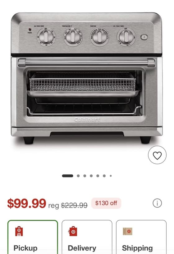Cuisinart Air Fryer Toaster Oven