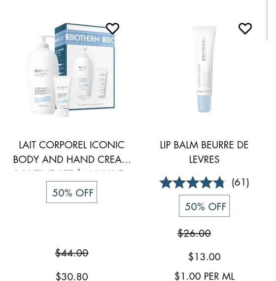 Biotherm 비타민C 세럼 $36