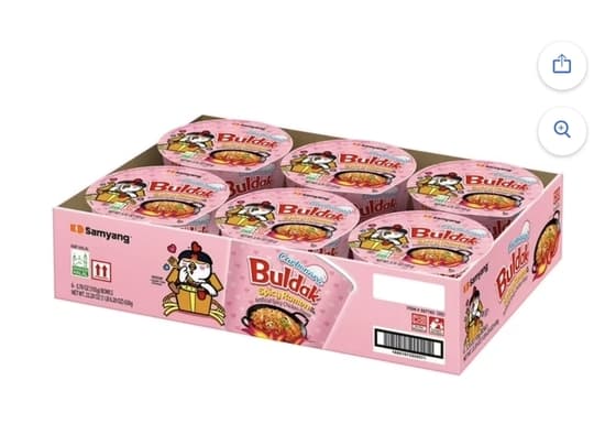 삼양 까르보불닭 볼 6개