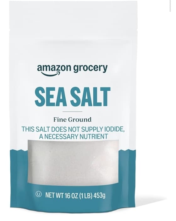 Amazon Grocery Sea Salt 16