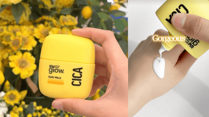 LG H&H Gangnam Glow Cica Sunscreen SPF50 50ml