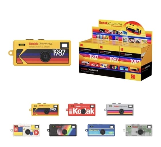 KODAK CHARMERA 키체인 카메라 박스