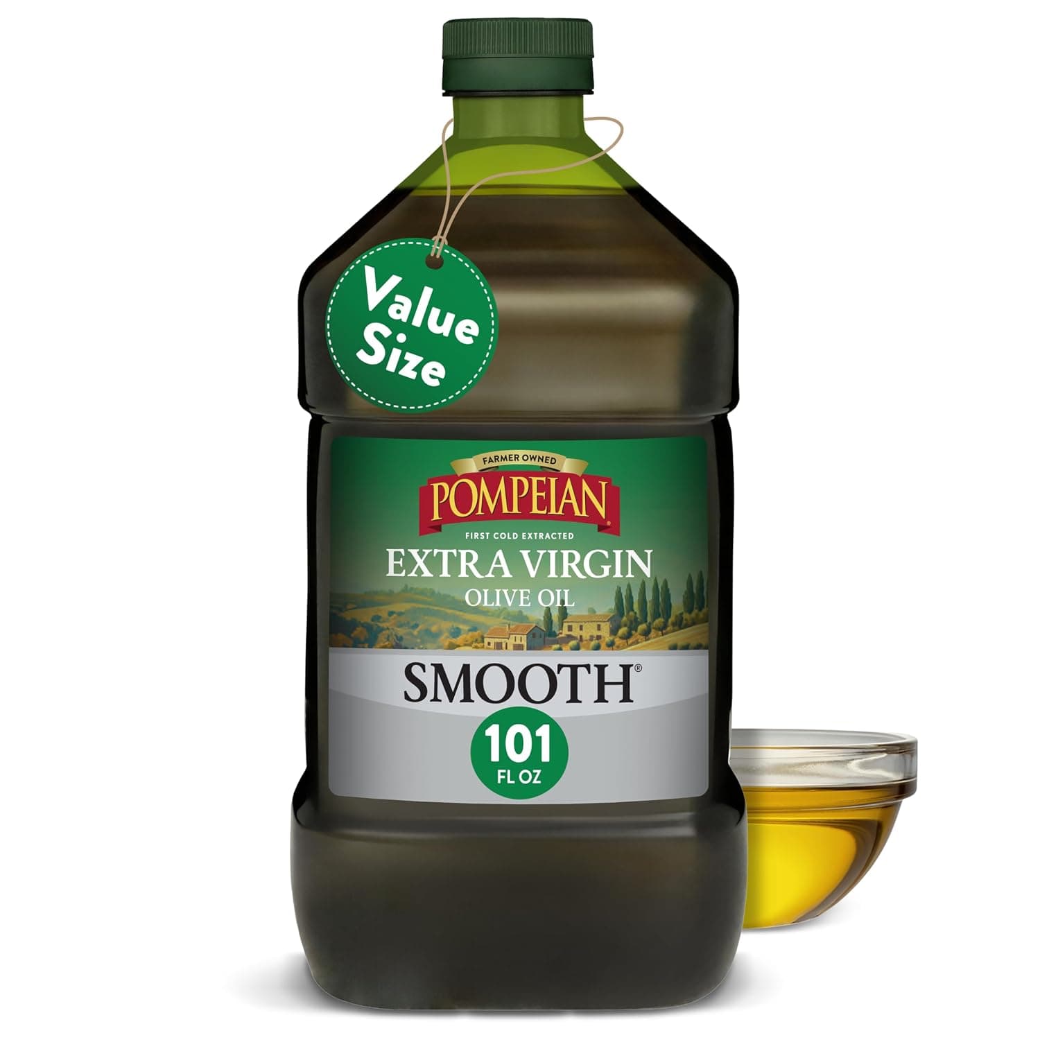Pompeian Smooth Extra Virgin Olive Oil 3L