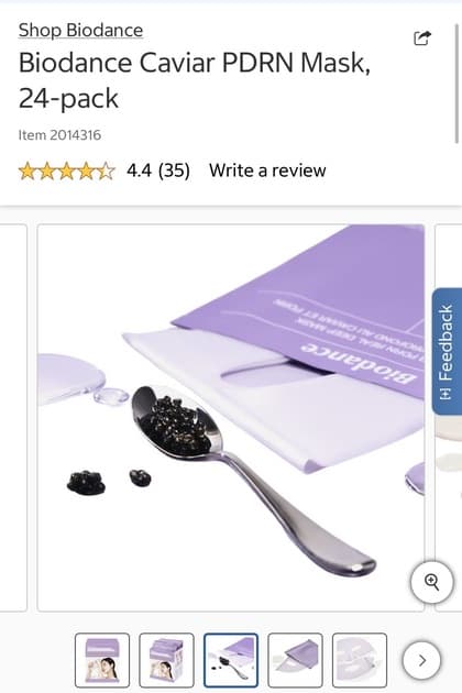 Biodance Caviar PDRN Mask 24-Pack at Costco