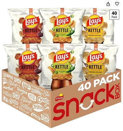 Lay's 켓틀쿡 바라이어티 40입
