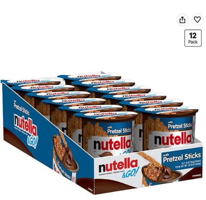 Nutella & Go 프레첼 스틱 12팩