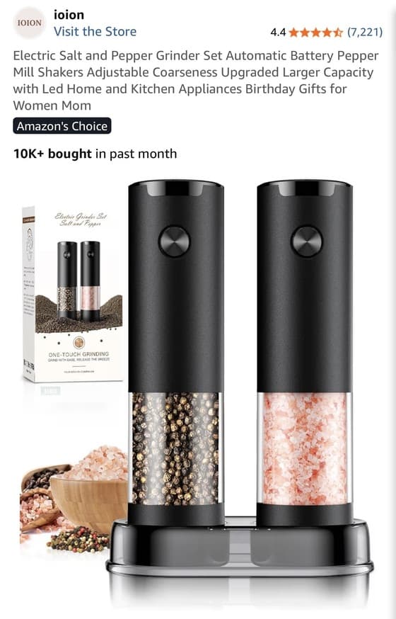 Salt & Pepper Grinder