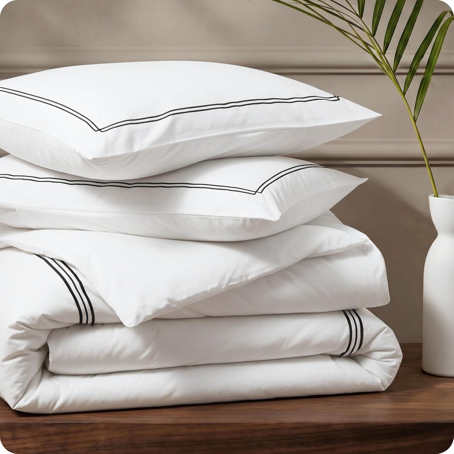 Bedsure 100% Cotton 듀벳커버